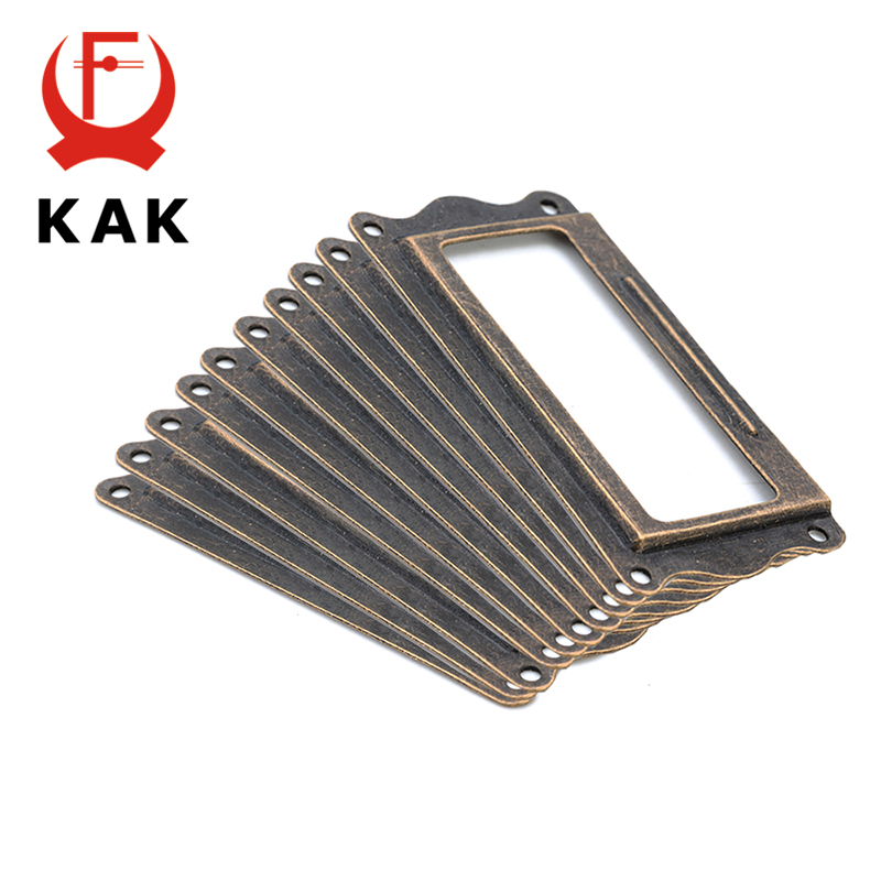 Furniture Hardware Names - Lot de 10 poignées en laiton