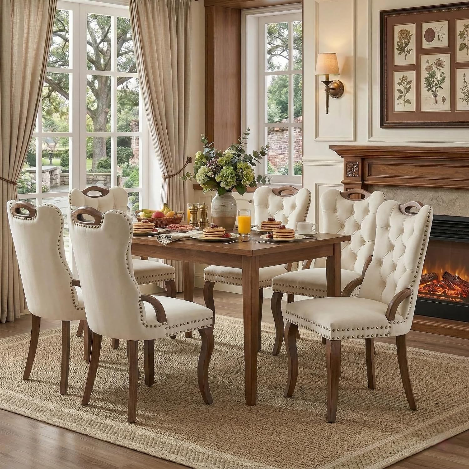 Furniture Hardware Manufacturer - Ensemble de 6 chaises de salle
