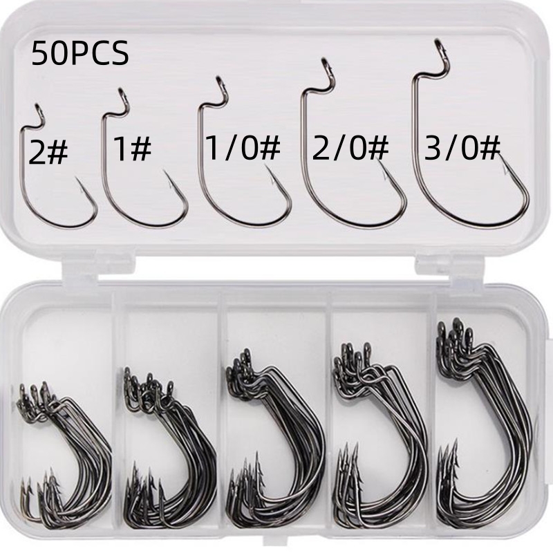 Furniture Hardware Jig - 50 pièces/boîte Hameçons de pêche en