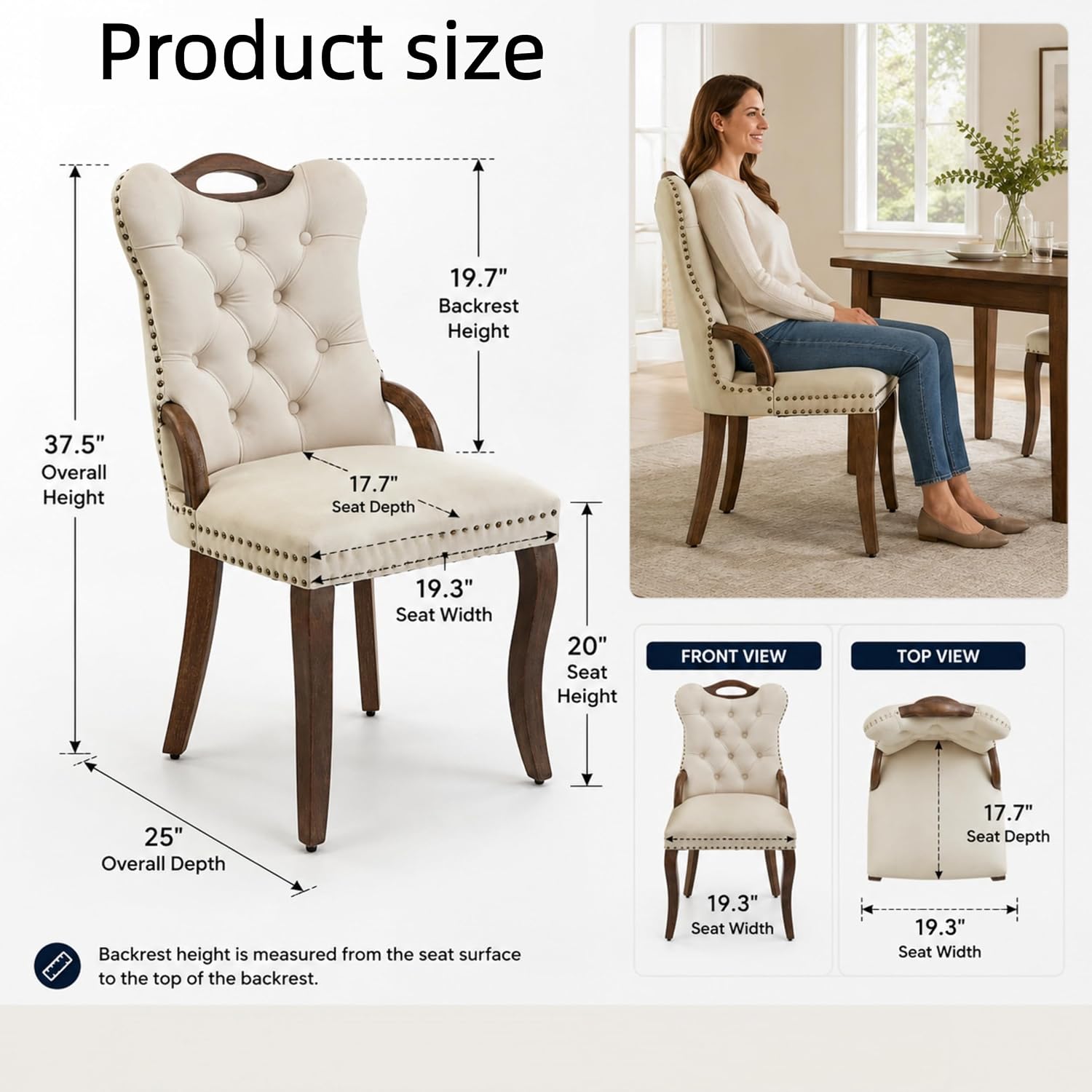 Ensemble de 6 chaises de salle - Furniture Hardware Manufacturer avis et prix