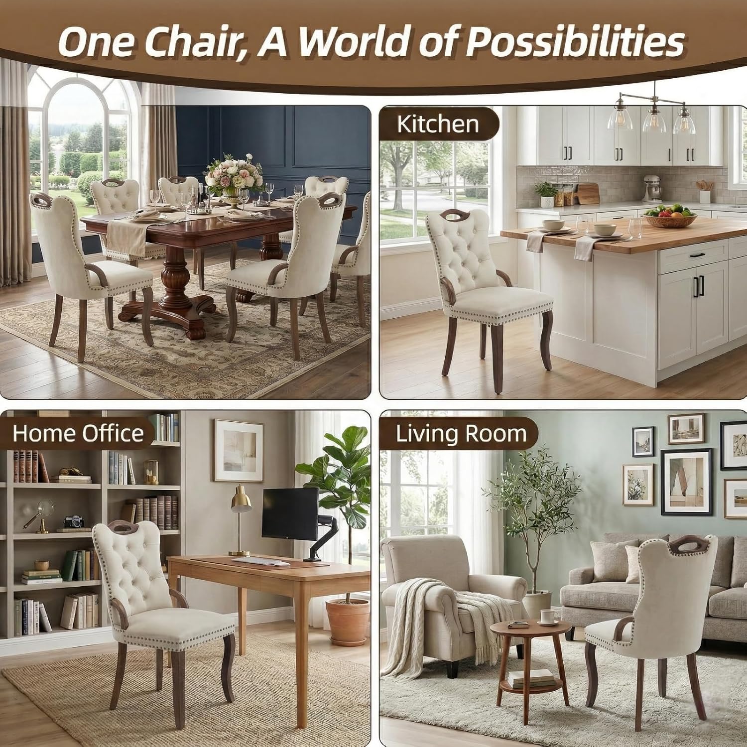 Ensemble de 6 chaises de salle - Furniture Hardware Manufacturer avis et prix